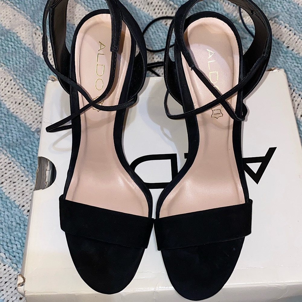 Open toe heels